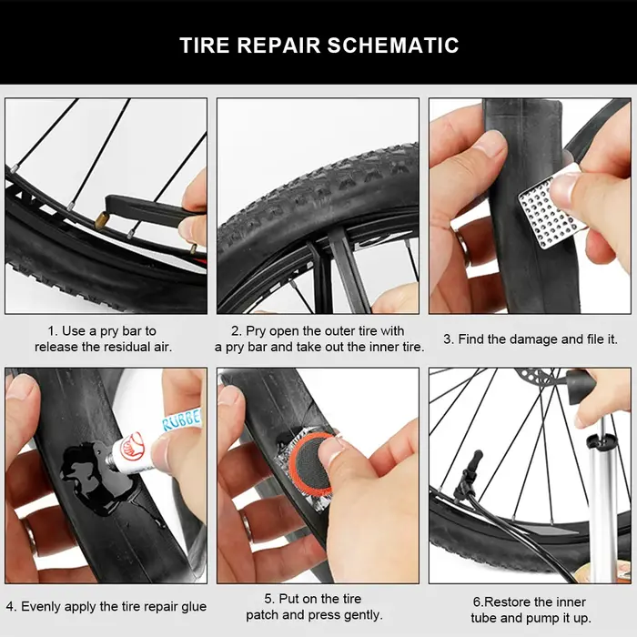 Kit de réparation de vélo
