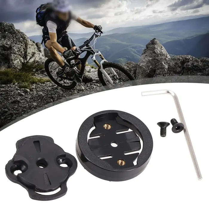1pc vélo vélo support d'ordinateur accessoire de réparation pour Garmin pour IGPSPORT adaptateur noir support de cyclisme accessoire de réparation