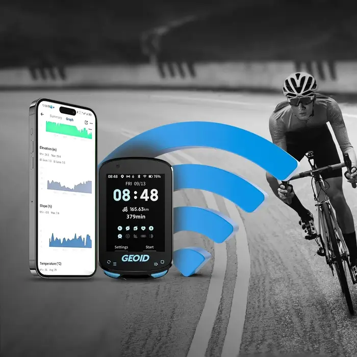 Ordinateur de vélo GPS GEOID