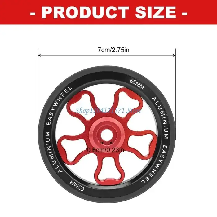 Roue de remplacement légère pour vélo pliant