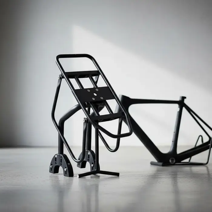 Porte-bagages de vélo à fixation rapide