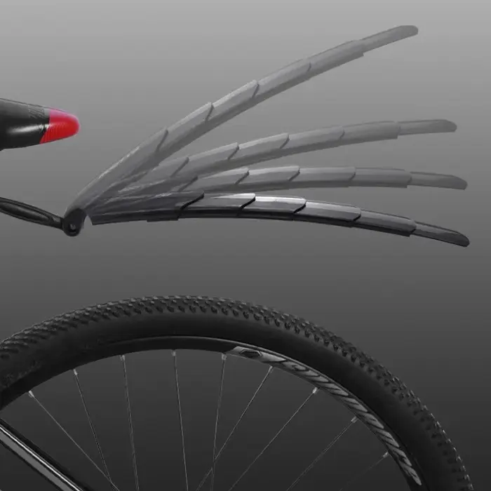 Garde-boue rétractable pour vélo de montagne