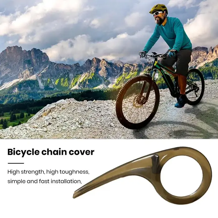 1 ensemble de protection de chaîne de vélo