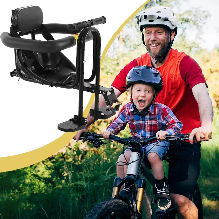 Siège de vélo avant sécurité enfant selle
