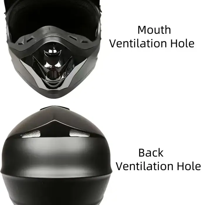Casque de moto, visière de protection pour moto, casque de VTT