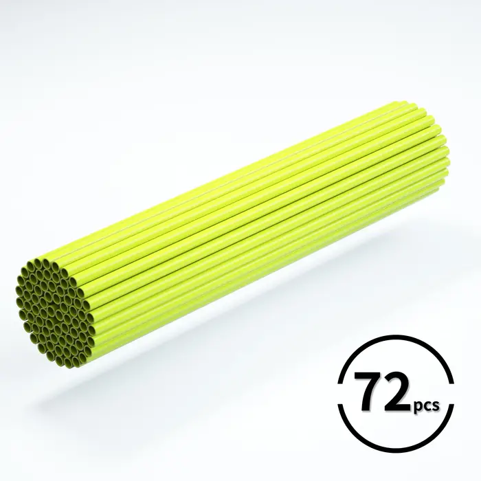 72 pièces enveloppes de protection de rayons de roue de vélo 24 cm Kit d'enveloppe de rayons de jant