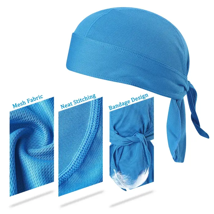 Chapeau de cyclisme sous le casque pour homme