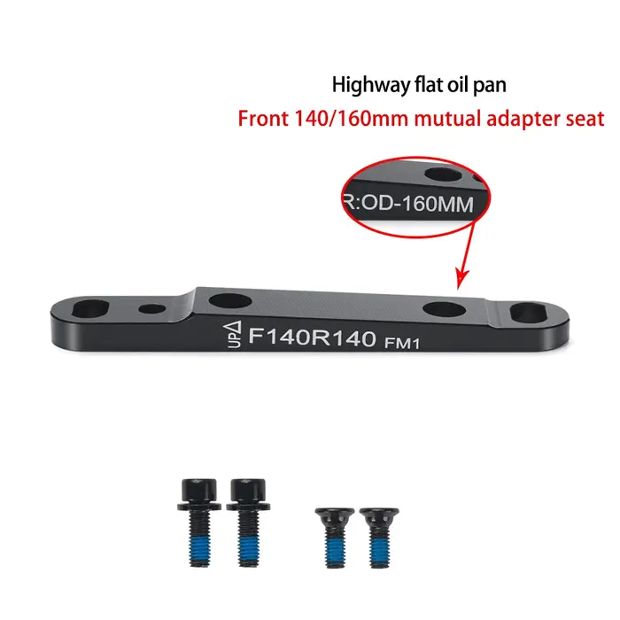 Adaptateur de frein à disque à montage plat, adaptateur de frein à disque de vélo de route avant/arr