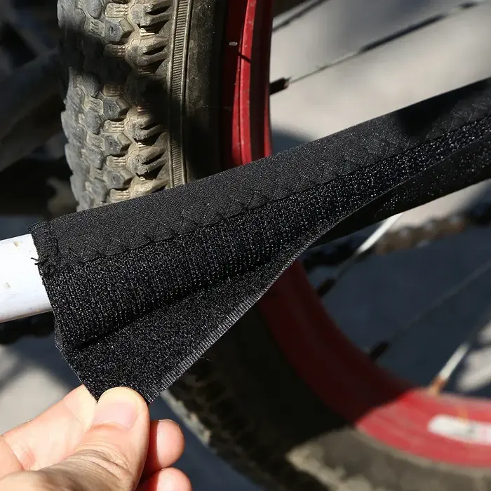 Protections de chaîne de vélo en néoprène et polyester, 1/2/5 pièces, protection universelle noire pour chaîne, accessoires de vélo