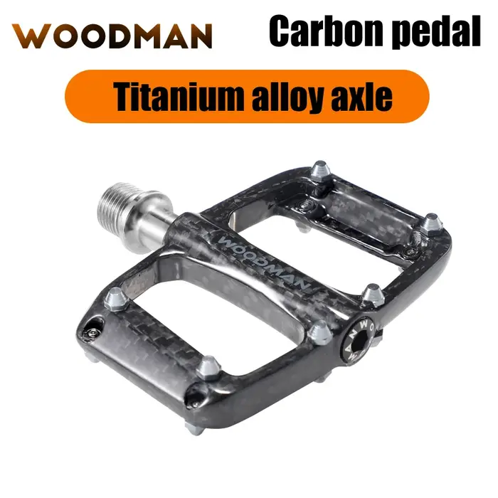 WOODMAN pédale de vélo en alliage de titane ultraléger 3 roulements 168 g/paire cyclisme vtt pédales