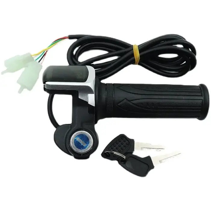 Poignée d'accélérateur de vélo électrique 24V/36V/48V