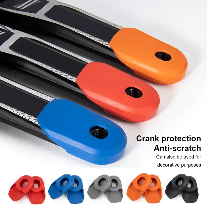 VIARON 2 pièces protecteur de bras de manivelle de vélo vélos de montagne casquette de cyclisme couverture élastique