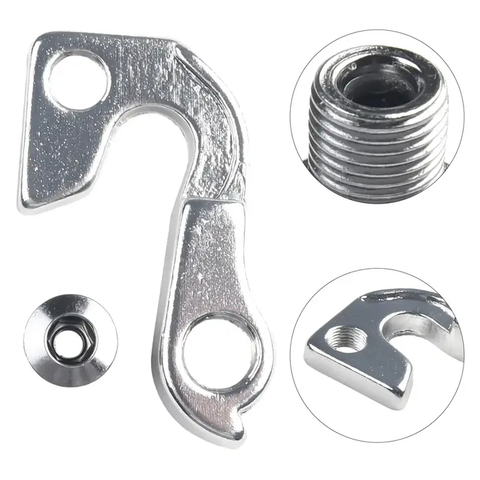Dérailleur arrière en alliage d'aluminium robuste pour VTT avec crochet de queue de vélo haute qualité pour transmission fluide et durable