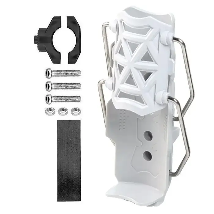 Porte-bidon compact pour vélos et motos avec support stable pour usage occasionnel