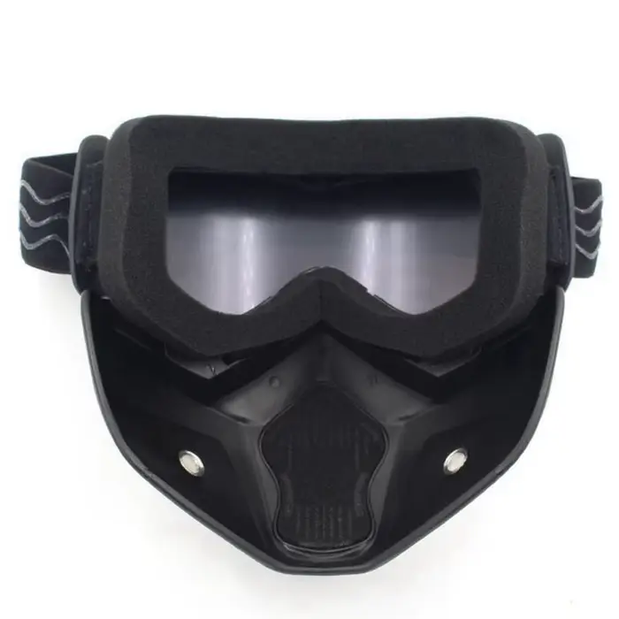 Casque de vélo intégral avec masque anti-buée