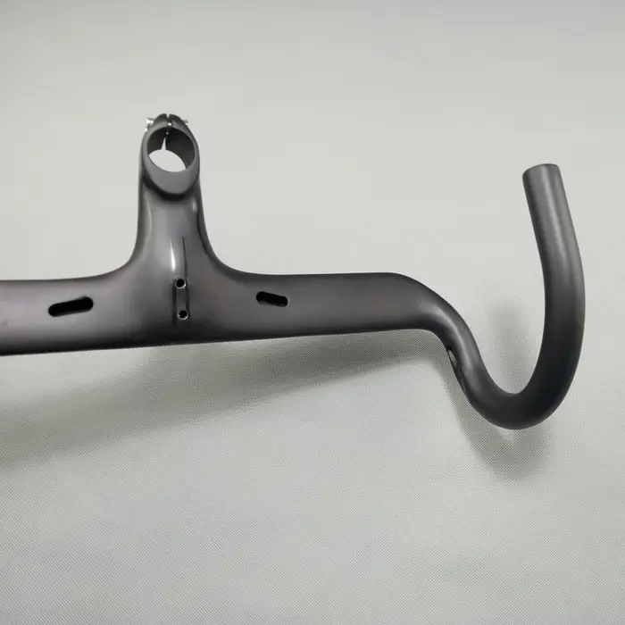 Guidon intégré guidon en carbone vélo de route avec tige Tmaex guidon de vélo de cyclisme guidon de 