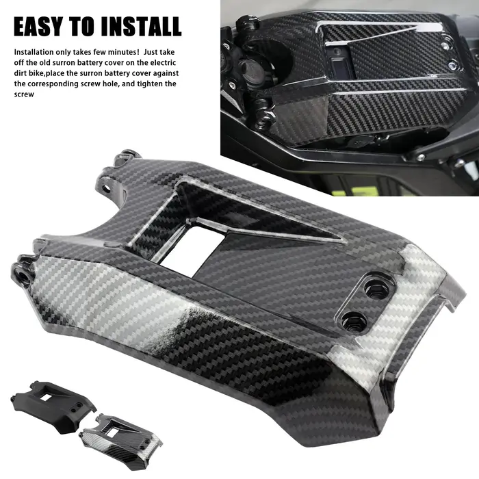 Couvercle de compartiment de batterie pour Pit Dirt Bike