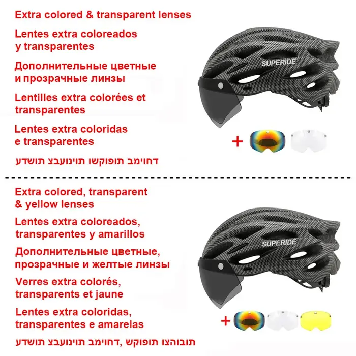 Casque de cyclisme léger route vtt VTT vélo Led