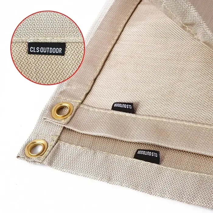 Nouveau Camping en plein air tissu ignifuge pique-nique Barbecue tapis isolant ignifuge haute tempér