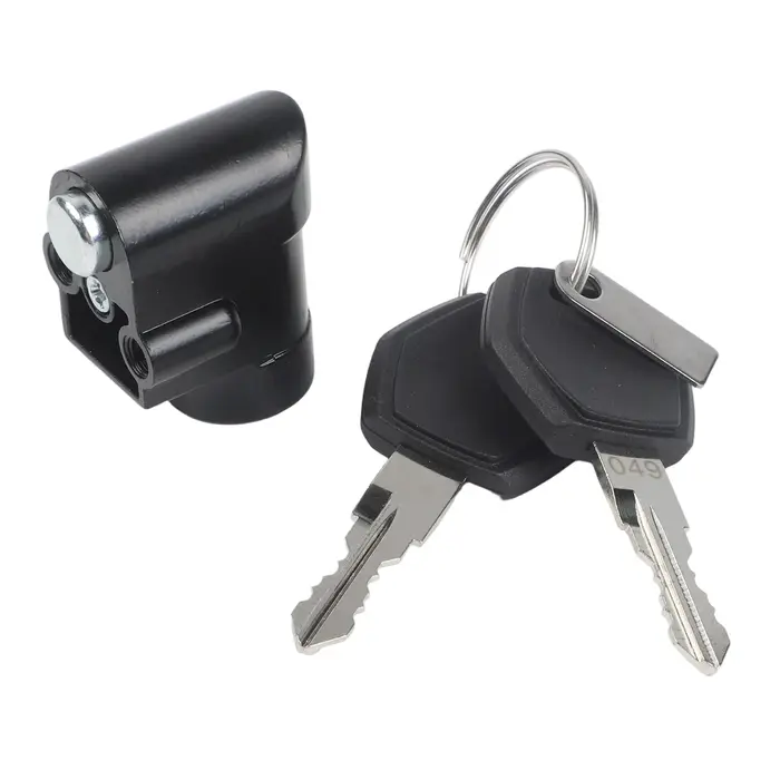Serrure de boîtier de batterie avec 2 clés pour boîtier de batterie Hailong, serrure de batterie pou