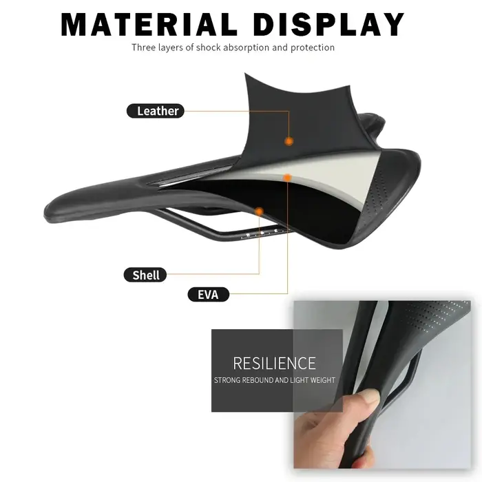 TOSEEK – selle de vélo confortable