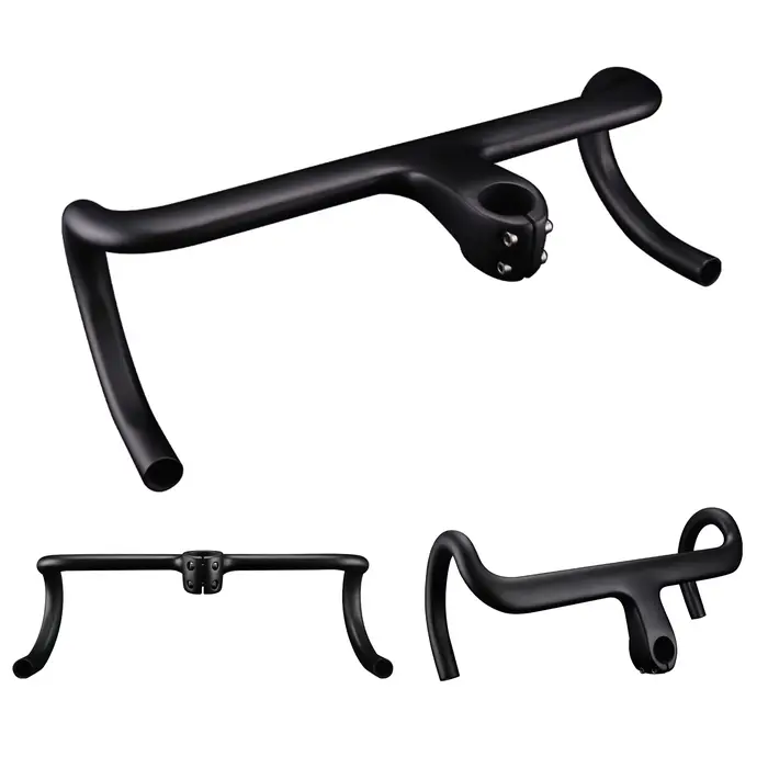 RXL SL guidon en carbone intégré OD2 28.6/31.8mm barre de poignée de vélo de route routage interne g
