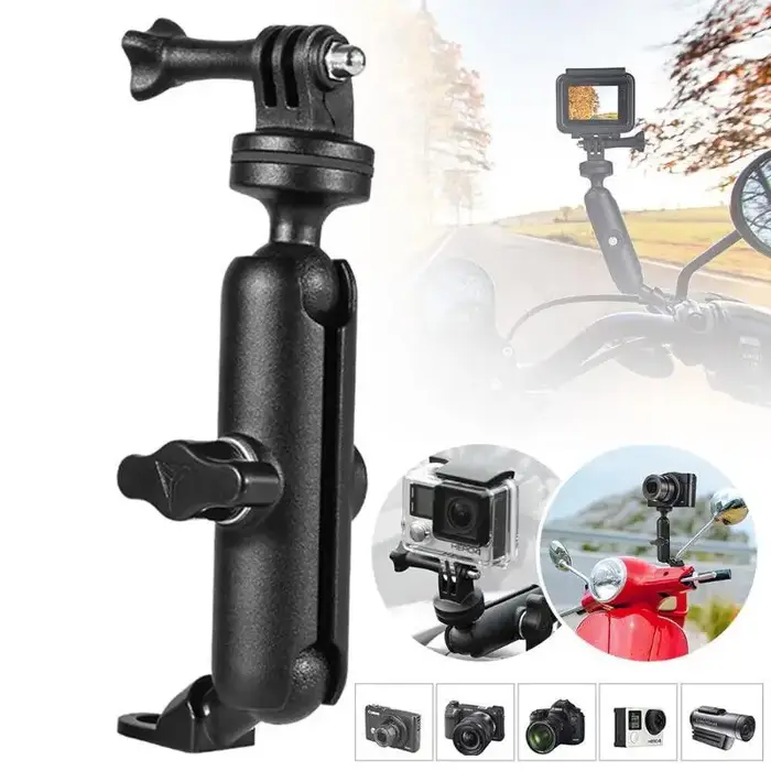Support de caméra rotatif à 360° pour moto