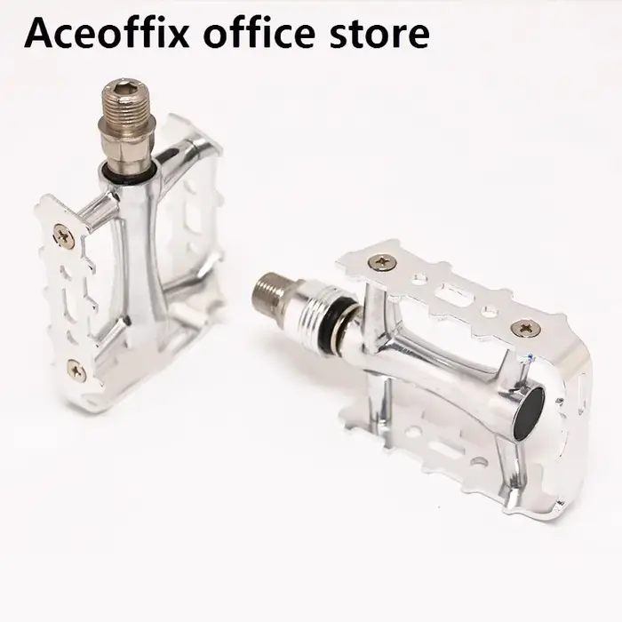 Aceoffix rétro gauche pédale à dégagement rapide pour vélo pliant brompton corps en alliage d'aluminium arbre en acier au chrome molybdène