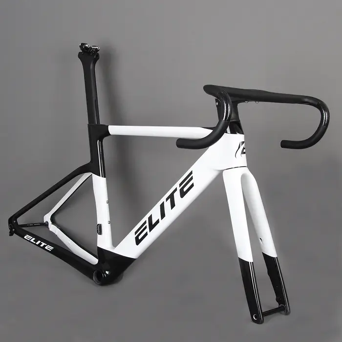 Cadre de vélo de route ultraléger en Fiber de carbone T1000 700 * 28C BB86