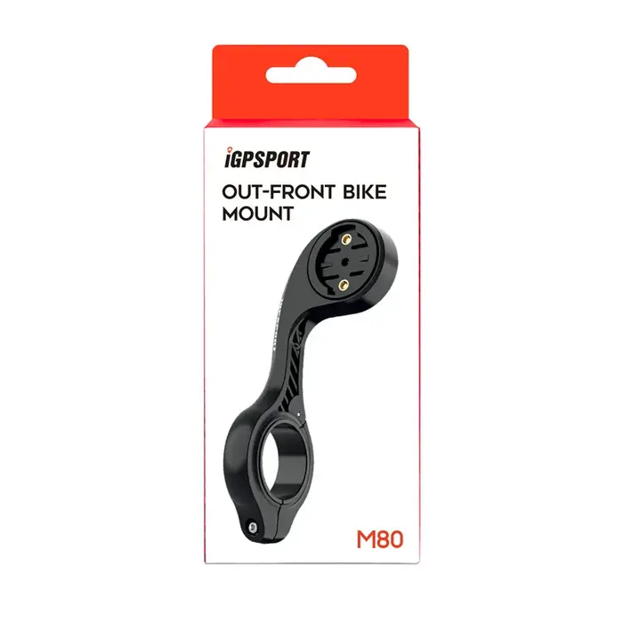 IGPSPORT M80 support étendu de guidon d'origine barre de montage de phare de vélo ordinateur de cyclisme pour Garmin Edge IGS630 Bsc300 BSC200