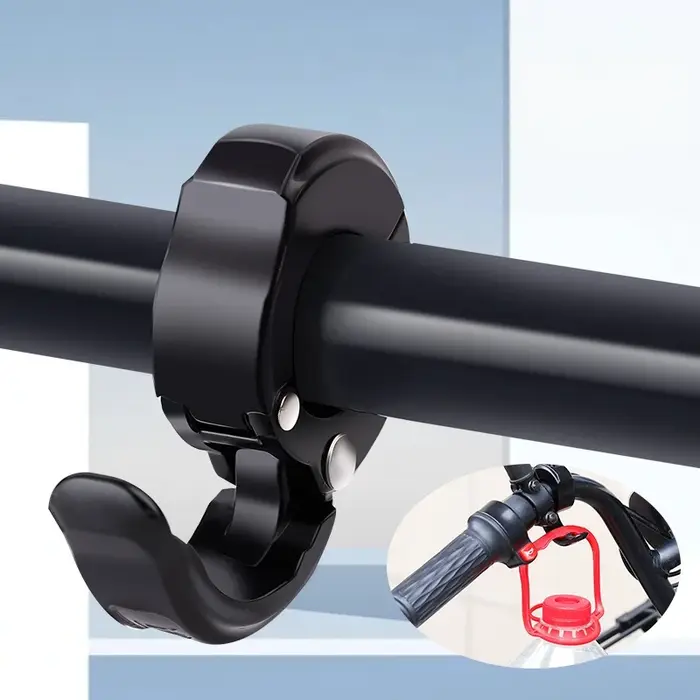 Crochet multifonctionnel pour guidon de vélo, sans perçage, pour casque et sac, compatible vélo de route, VTT, vélo électrique, trottinette