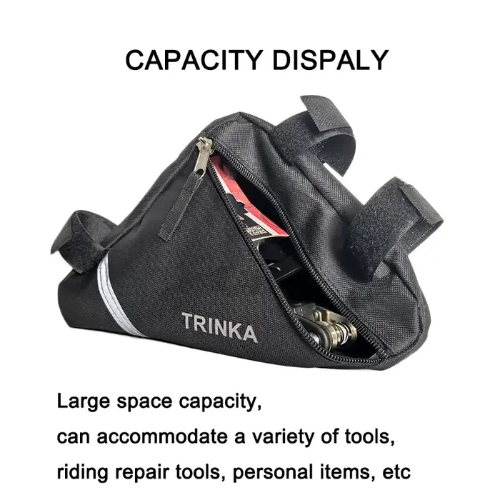 Vélo Triangle Sac Vélo Avant Cadre Guidon Étanche Sacs De Cyclisme Pièces De Vélo