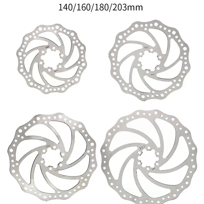 Disque de frein VTT avec 6 boulons, 140/160/180/203mm, G3/HS1/RT56