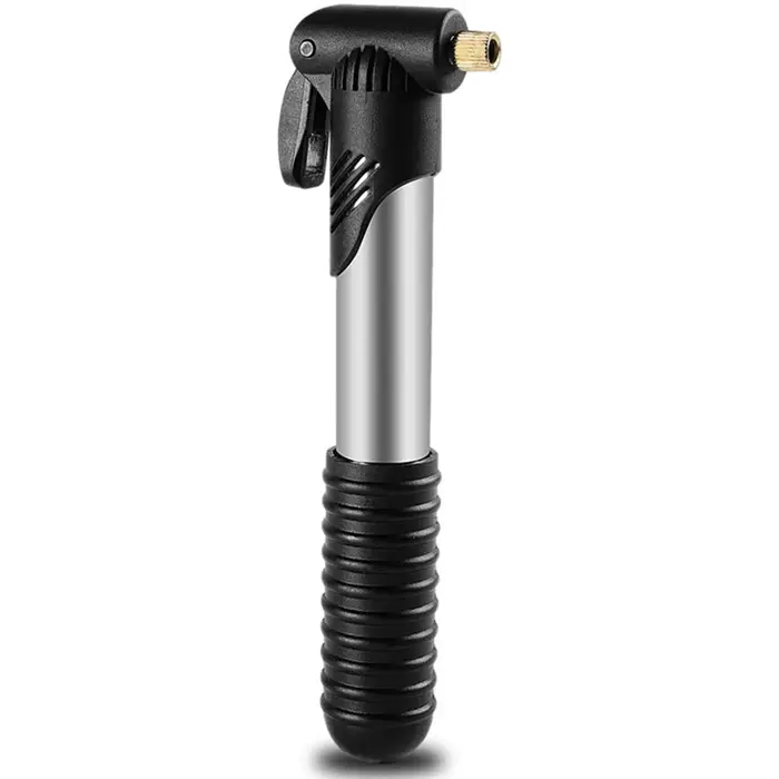 Mini pompe à air portable noir gonfleur de pneus à bille pour vélo basket-ball et jouets gonflables équipement cyclisme universel compact