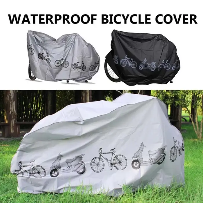 Housse de vélo multifonctionnelle imperméable pour véhicules électriques - Protection solaire extérieure et pare-pluie pour vélos