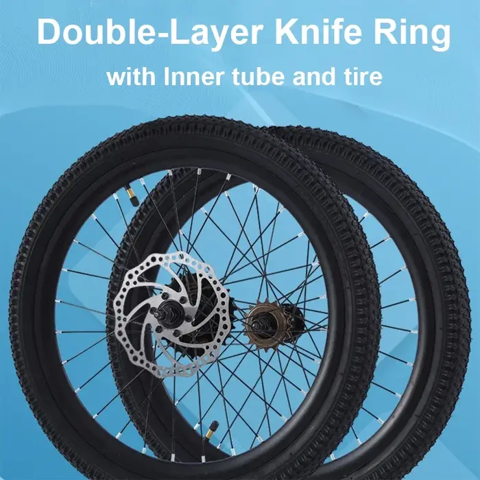 Ensembles de roues de vélo VTT 18/20/22/24/26 pouces roue avant/arrière