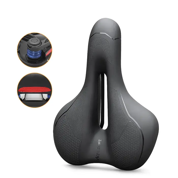 Coussin de siège creux de vélo, doux, haute élasticité, Durable, pour vtt, vélo de route, respirant,