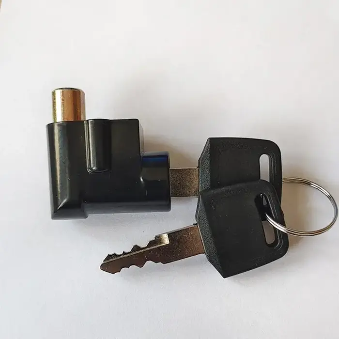 [1PC] Boîtier de batterie de vélo électrique avec mécanisme de verrouillage à tête large