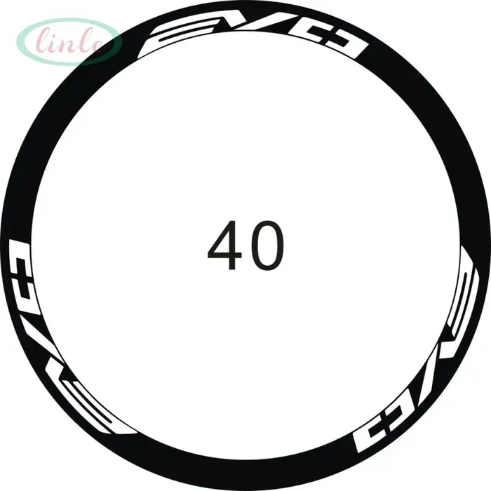 Autocollants décoratifs pour jantes de vélo de course 700c (12 pièces/2 roues/ensemble)