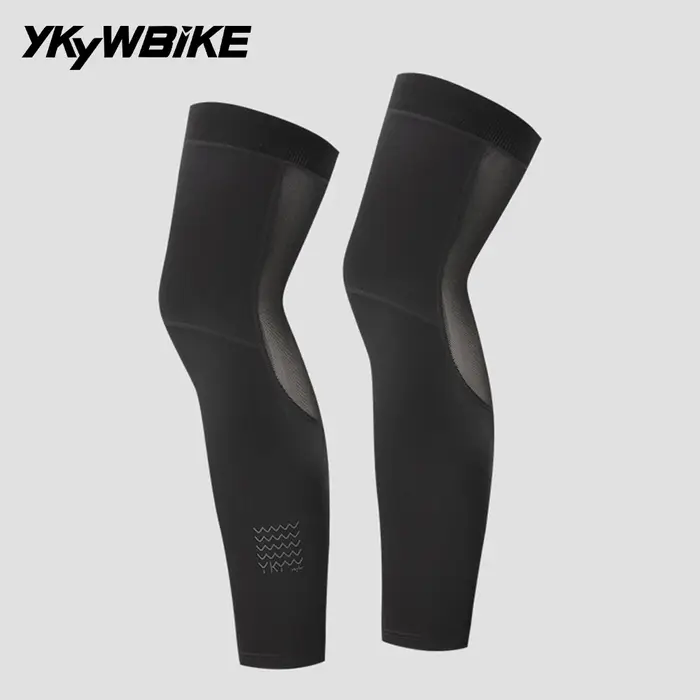 YKYWBIKE jambières de cyclisme unisexe mollet manches de Compression Sports de plein air course basket-ball Football