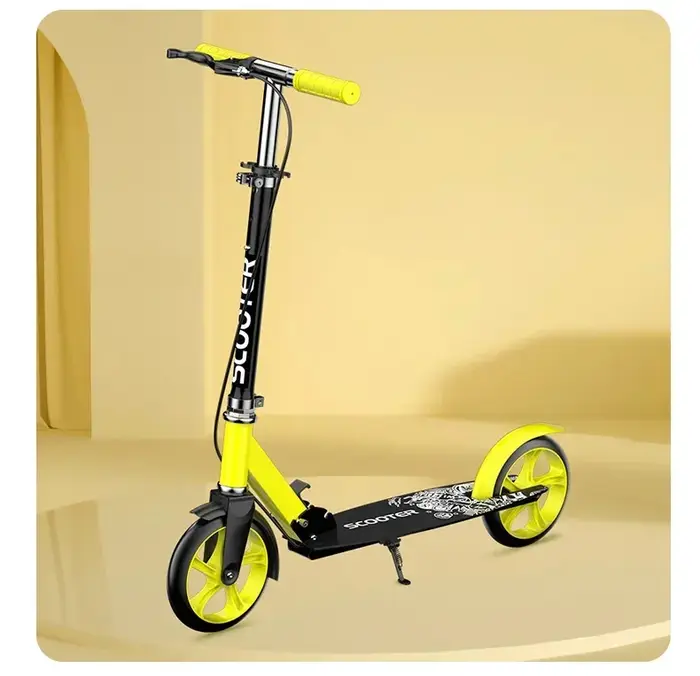 Scooter de ville à deux roues pour adultes et enfants