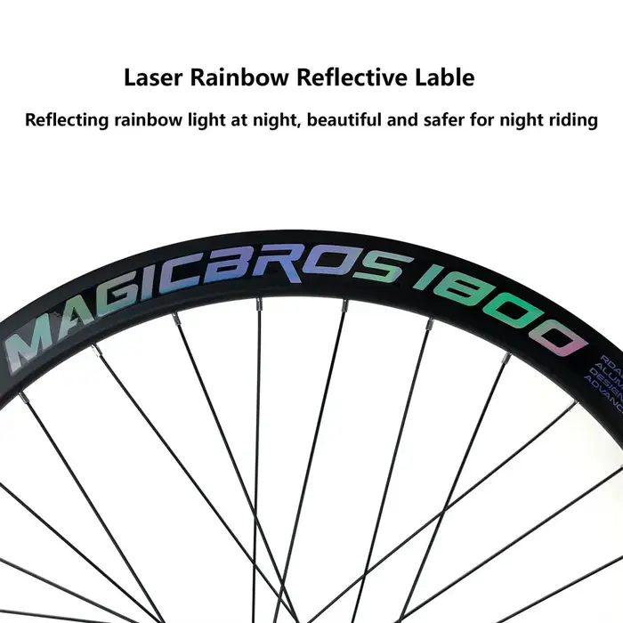 Jeu de roues MAGICBROS Fixie pour vélo de piste, freins V, 40MM 60MM, roues clincher pour vélo à vitesse unique, jeu de roues 700C pour vélo à pignon fixe