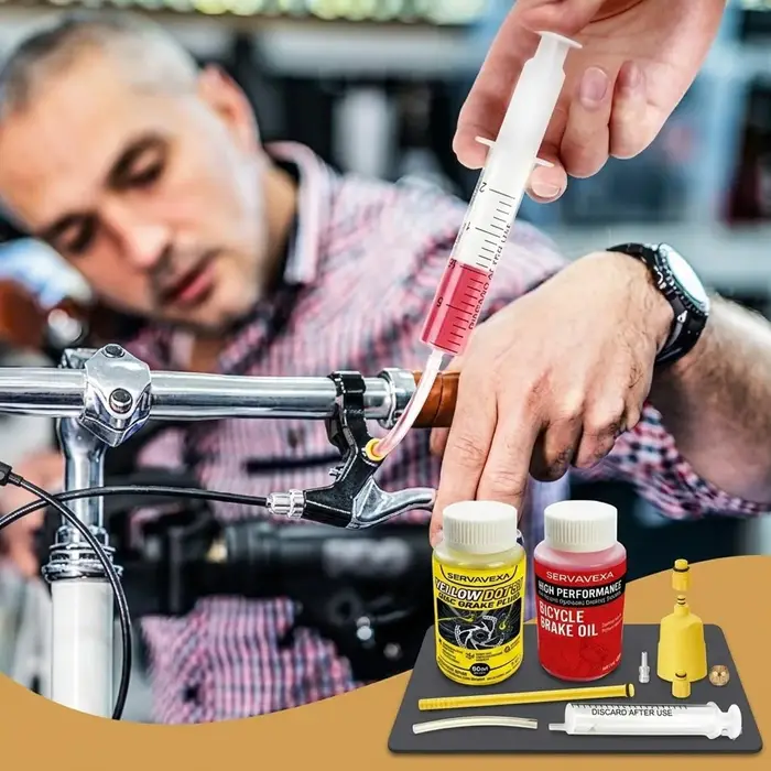 Kit de purge et de liquide de frein pour vélo