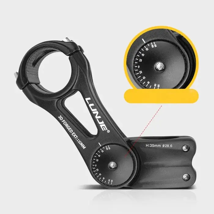 Tige réglable tige de guidon vtt 25.4 31.8mm vélo puissance route VTT Table vélo pont tige 90-145MM pièces de vélo