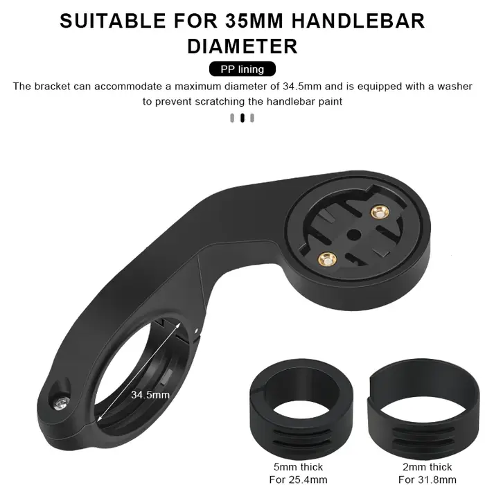 Support de compteur de vélo de route et VTT pour Garmin Bryton Wahoo