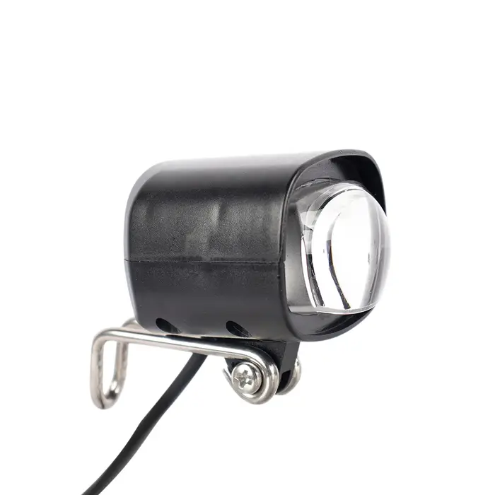 Phare de vélo électrique 3W avec klaxon - DC 20 - 72V