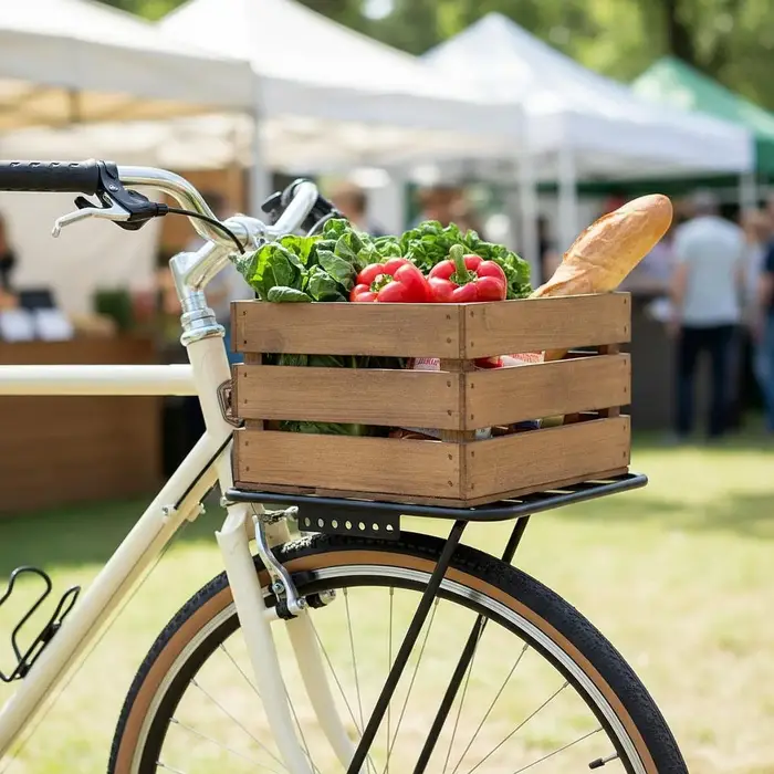 Porte-bagages avant pour vélo, accessoires pratiques et professionnels pour vélos de montagne/route, porte-bagages avant pour vélo