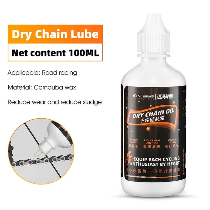 WEST BIKING-JOLubrifiant sec pour vélo de route, huile spéciale étanche et antirouille, accessoires de cyclisme, 100ml