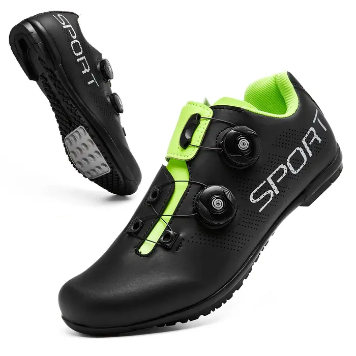 Chaussures de cyclisme respirantes à l'offre elles en caoutchouc