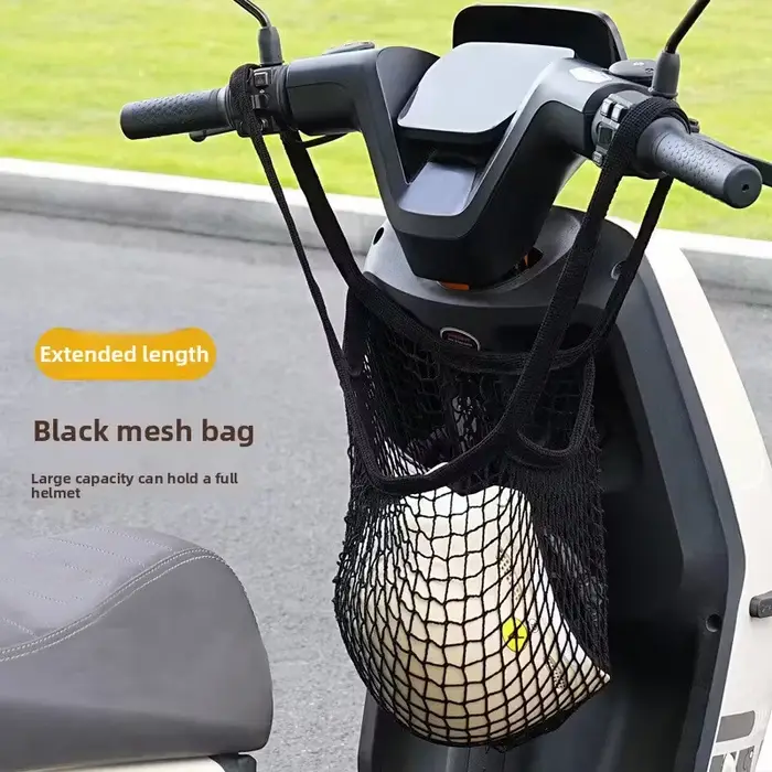 Sac de vélo, filet à bagages pour casques de vélo électrique
